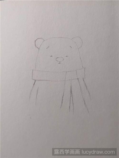 小熊插画怎么画