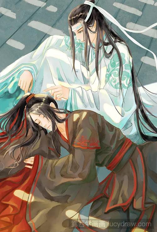 魔道师祖画法教程