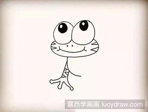 儿童画青蛙画法