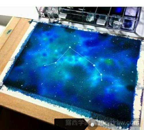 十二星座白羊座怎么画