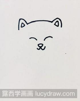 简笔画教程：简笔画招财猫怎么画？