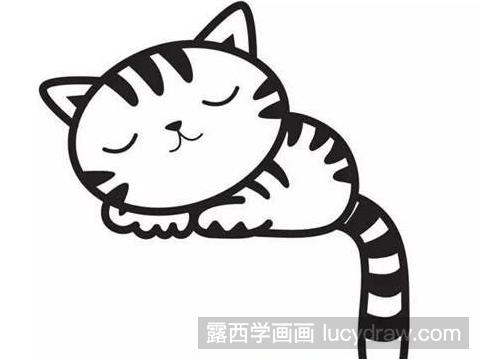 简笔画教程：怎么画猫?