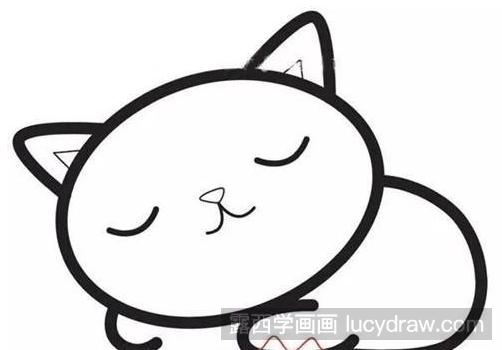 简笔画教程：怎么画猫?