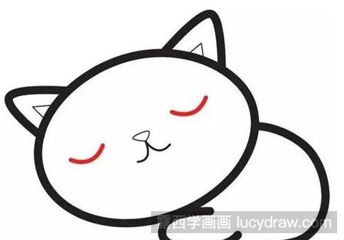 简笔画教程：怎么画猫?