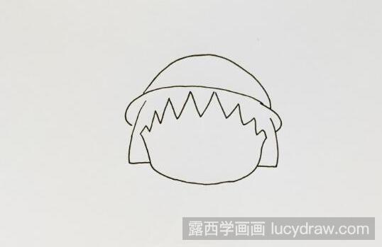 简笔画教程：樱桃小丸子怎么画？