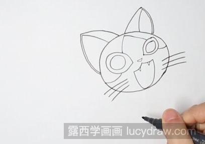 小猫咪简笔画教程分享，告诉你怎么画猫？