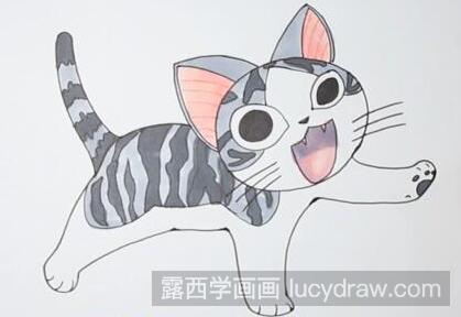 小猫咪简笔画教程分享，告诉你怎么画猫？