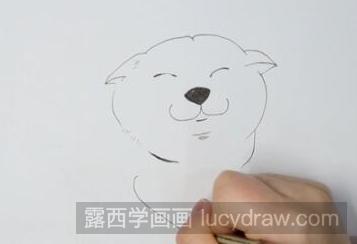 柴犬q版绘画教程，怎么画柴犬水彩画？