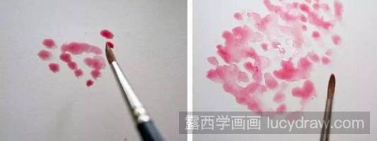 樱花用水彩画怎么画？粉色樱花绘画教程