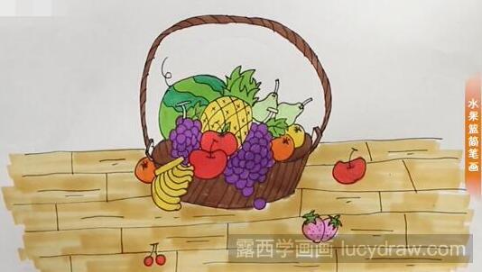 水果简笔画怎么画？步骤是什么？