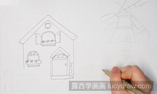 简单的房子简笔画教程