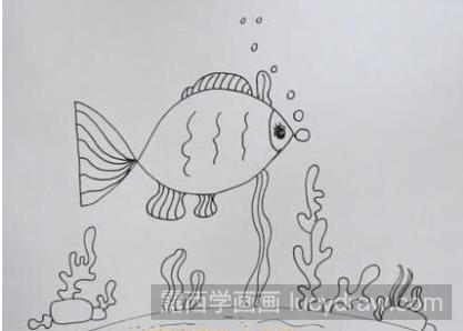 小鱼简笔画怎么画？