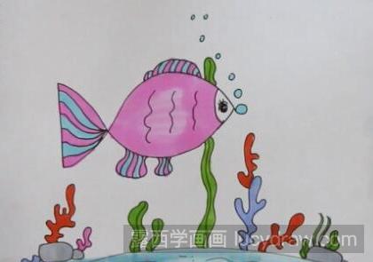 小鱼简笔画怎么画？