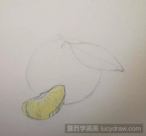 橘子水彩画怎么画？水彩画练习步骤分享