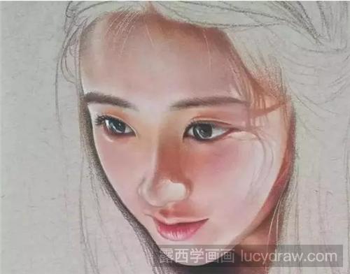 彩铅画美女怎么画？怎么画一个漂亮的小姐姐？