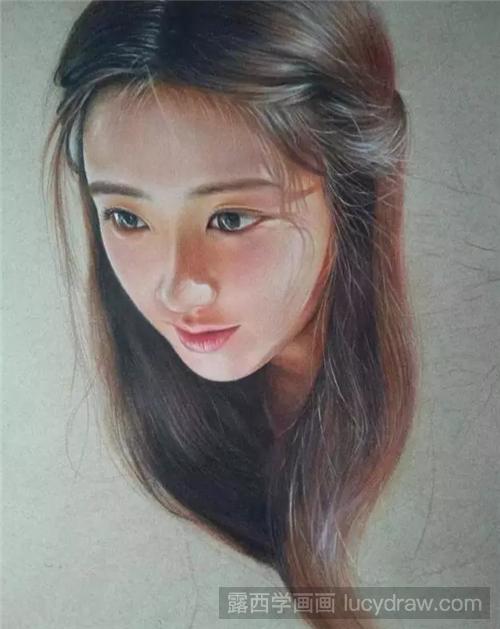 彩铅画美女怎么画？怎么画一个漂亮的小姐姐？