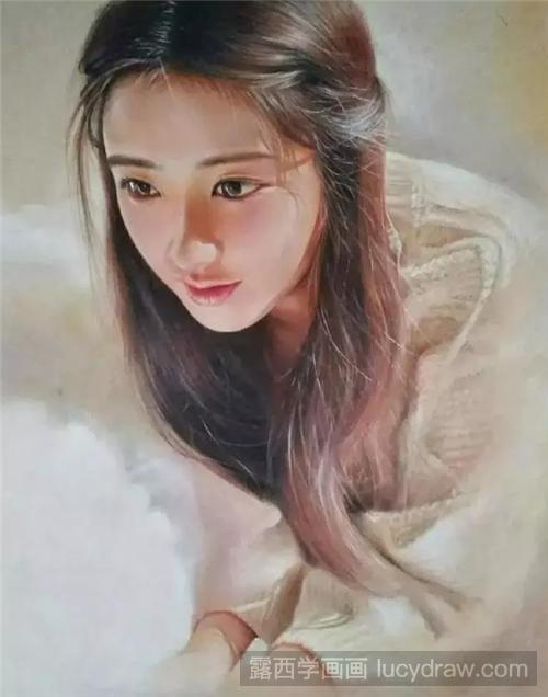 彩铅画美女怎么画？怎么画一个漂亮的小姐姐？