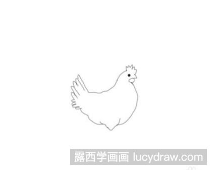 母鸡简笔画怎么画？怎么才能画好一只母鸡？