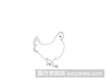 母鸡简笔画怎么画？怎么才能画好一只母鸡？