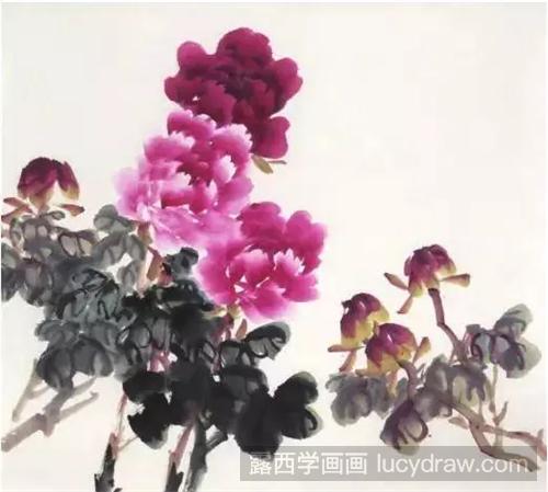 牡丹花该怎么画？怎样画出大气的牡丹？