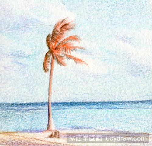 海边的椰子树怎么画？详细步骤是什么？