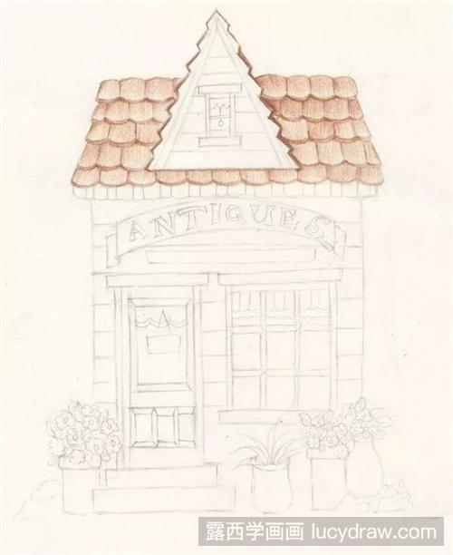 漂亮的小房子怎么画？小房子插画过程图有哪些？