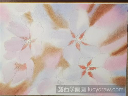 樱花怎么画？超详细的樱花水彩画教程分享
