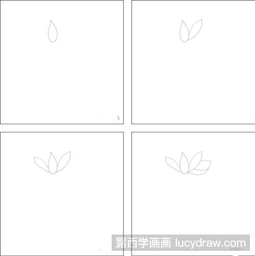 荷花简笔画法是什么？简笔画荷花怎么画？