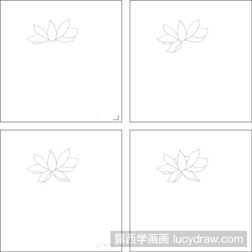 荷花简笔画法是什么？简笔画荷花怎么画？