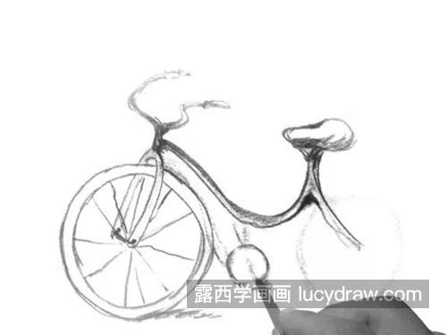 自行车怎么画？速写自行车的步骤有哪些？