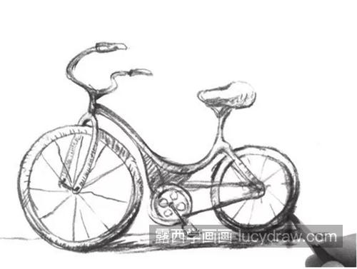 自行车怎么画？速写自行车的步骤有哪些？