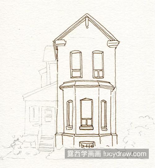 怎么画一栋房子？房子水彩画步骤有哪些？