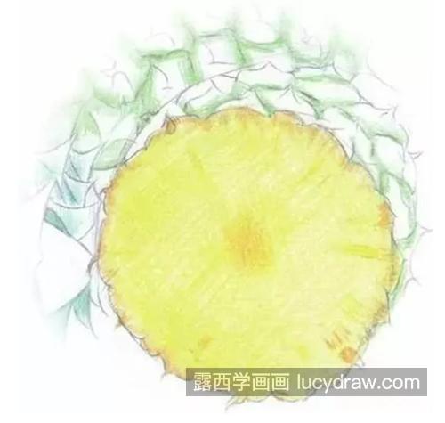 菠萝的画法是什么？怎么画一个酸甜可口的菠萝？