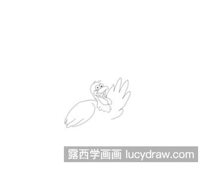 感恩节的火鸡怎么画？如何画一只卡通小火鸡？