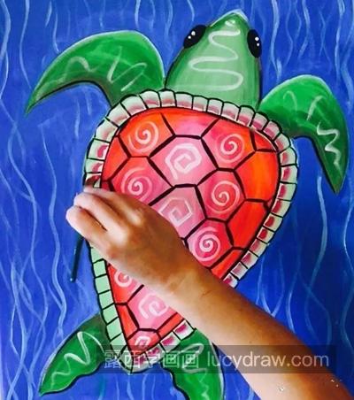 海龟怎么画？儿童海龟的画法是什么？