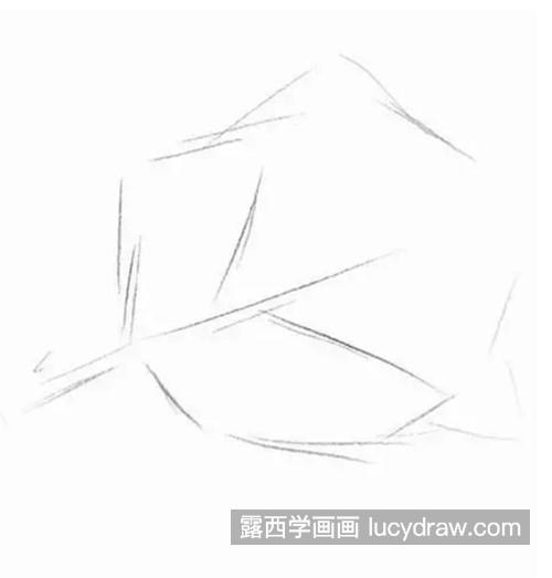 枫叶怎么画？素描该如何排线？