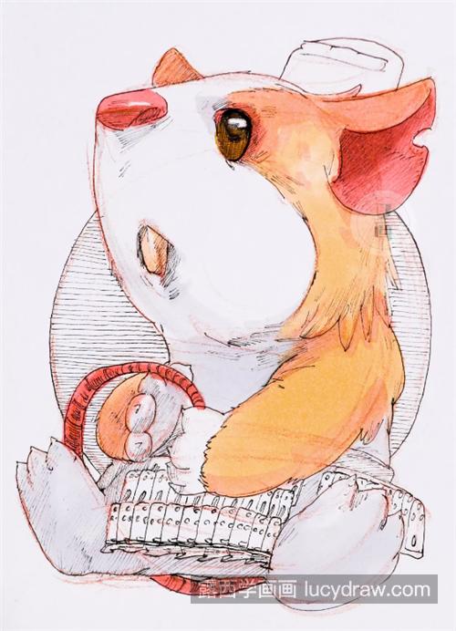 斗鼠怎么画？教你画一只可爱的鼠