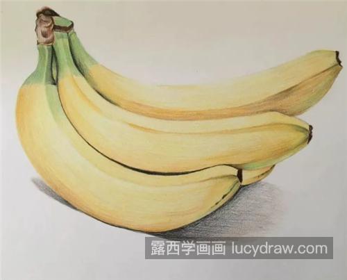 香蕉的画法是什么？如何画出3D效果的香蕉？