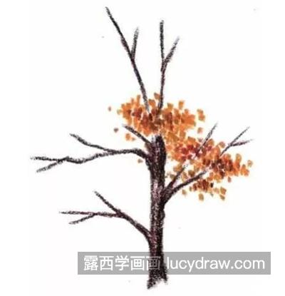 秋天的树怎么画？有哪些绘画步骤？