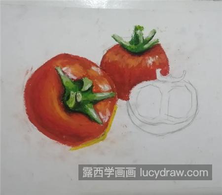 西红柿怎么画？番茄的油画步骤有哪些？