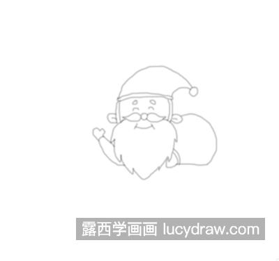 钻烟囱的圣诞老人怎么画？具体画法是什么？