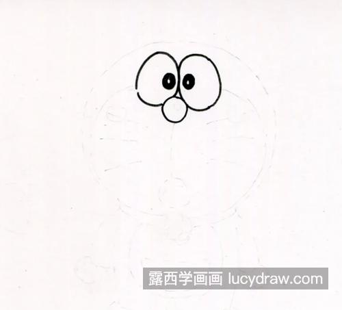 哆啦A梦怎么画？蓝胖子的简笔画步骤有几步？