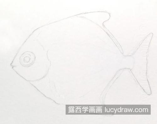 钻石鱼怎么画？月亮鱼水彩画步骤有哪些？