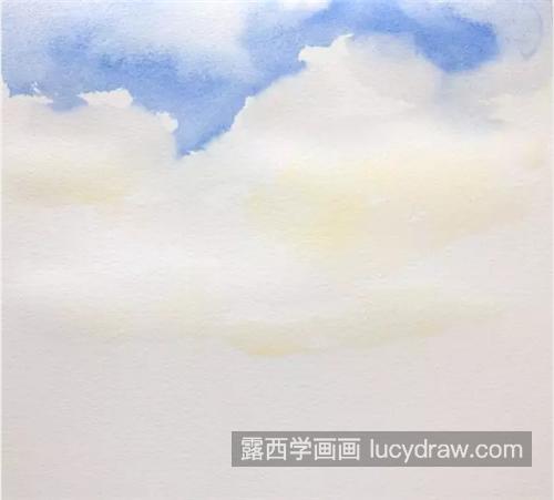 如何画蓝天白云？画天空有哪些小技巧？