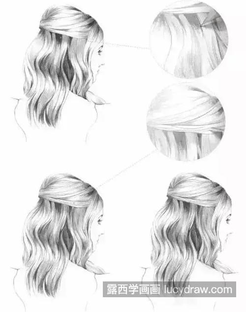 人物头发怎么画？超级详细的素描刻画方法分享