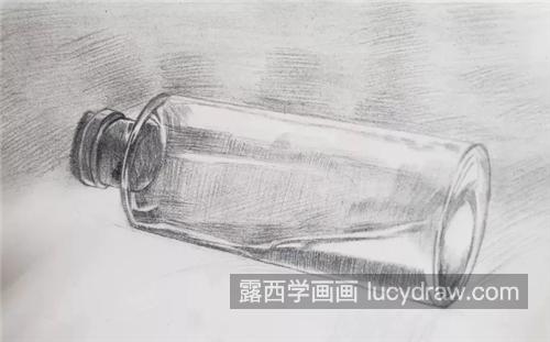 素描玻璃瓶怎么画？怎么表达玻璃的透明？