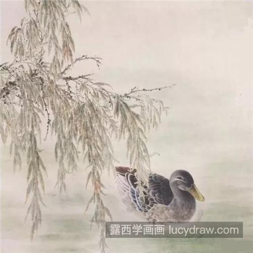 小鸭子怎么画？工笔画步骤有哪些？