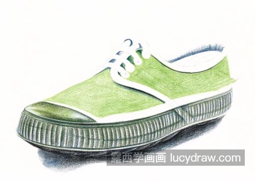 经典款胶鞋怎么画？解放鞋的具体画法是什么？