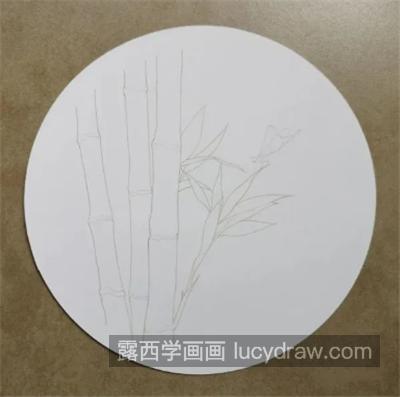 翠竹怎么画？竹子彩铅绘画步骤有几步？