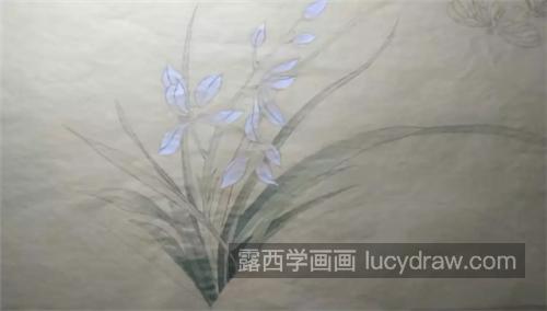 蝴蝶和兰花怎么画？具体的工笔画步骤有哪些？